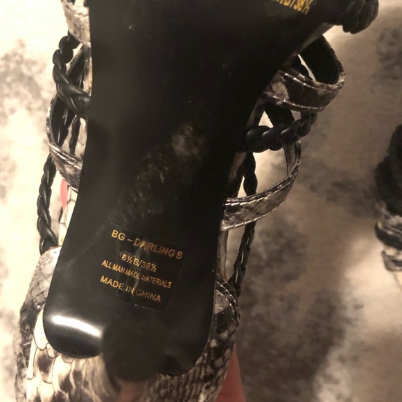 Bcbg generation black darling shoes size 9 - Picture 4 of 6